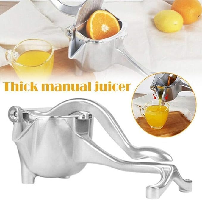 Manual Fruit Juicer | Steel Handle, Hand-Operated for Instant Juice | Ideal for Oranges and Lemons Image