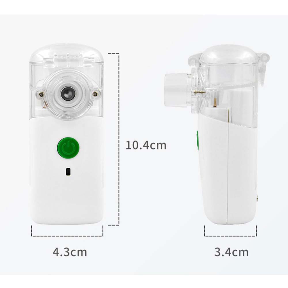 GK-101 Portable Mini Vaporizer. 3-mode handheld nebulizer & cool mist inhaler for adults & kids. Includes travel storage bag. Image