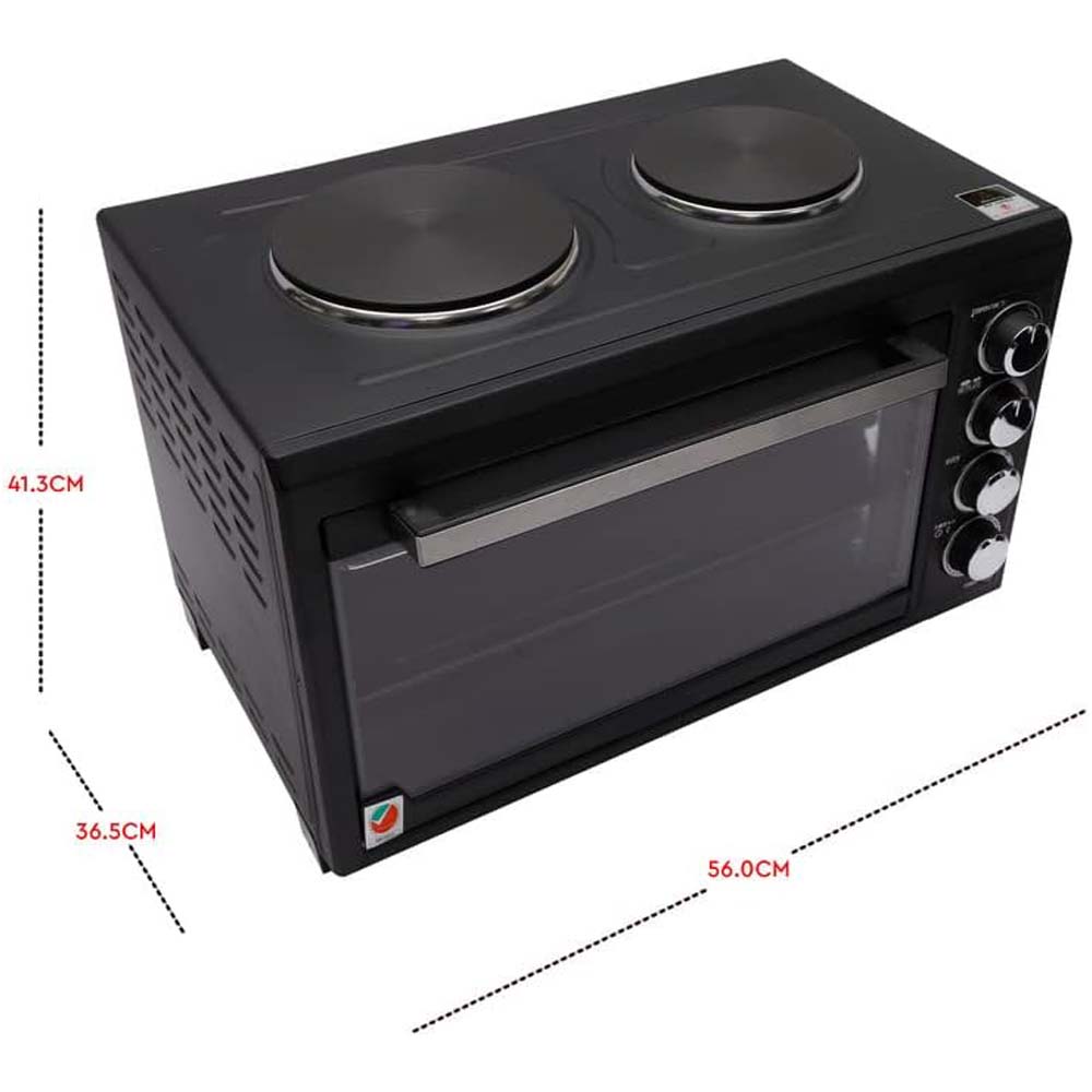 OE-1415 35L Electric Oven Toaster Grill - 6-in-1 Countertop Oven with Convection, Rotisserie & Pizza Function Image