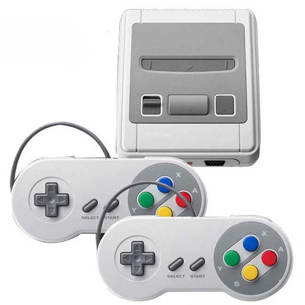 Retro Classic 620-Game Console – Mini Vintage Gaming System with 2 Controllers, AV Output – Perfect Easter Gift for Kids & Adults Image