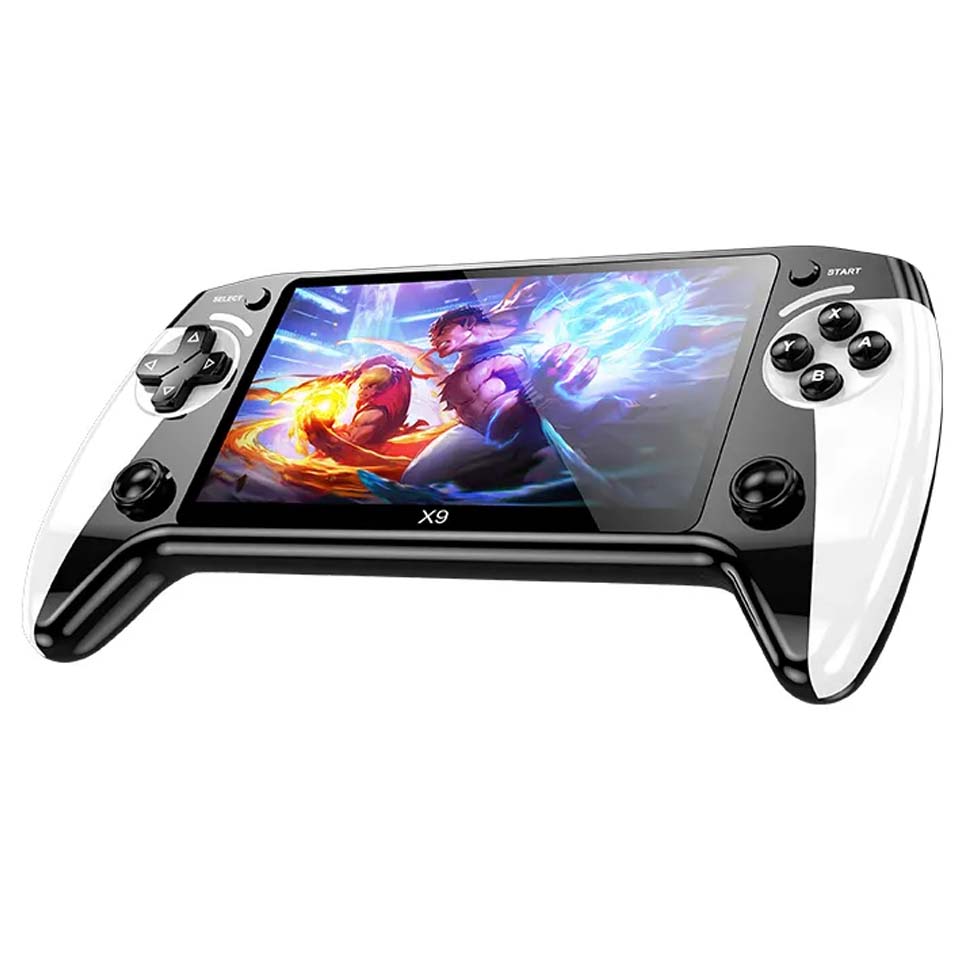 X9 HD Handheld Game Console - 5.5" IPS Screen, P1 HD Output, Dual Joystick for GB/GBA/GBC Games, Portable Retro Gaming Image