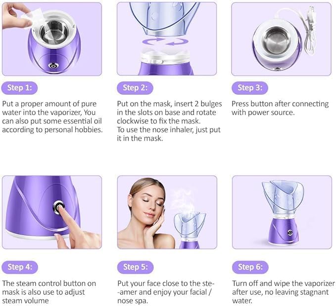 Professional Facial Steamer – Your Personal Spa Experience Anywhere, Anytime Image