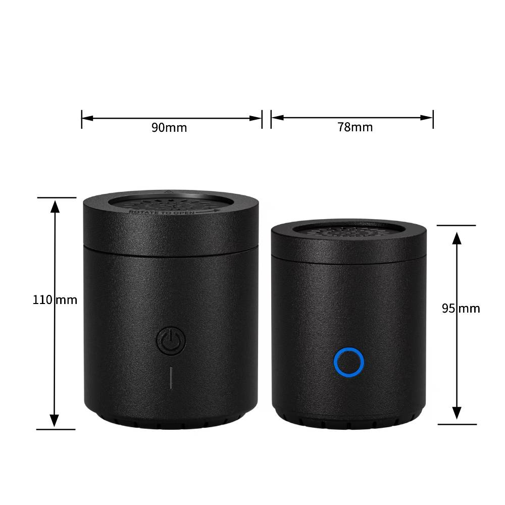 BK108 Charcoal Arabic Bakhoor Burner - Portable Electric Incense Burner for Middle Eastern Bakhoor, Traditional Scent Diffusion Image