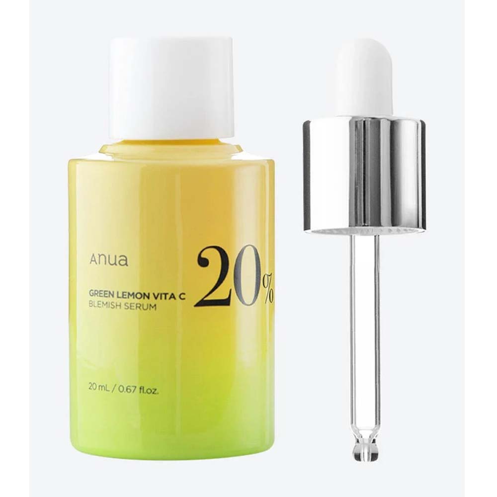 Anua Green Lemon Vitamin C Serum - 20ml with Vitamin E, Hyaluronic & Ferulic Acid for Brightening & Antioxidant Protection Image
