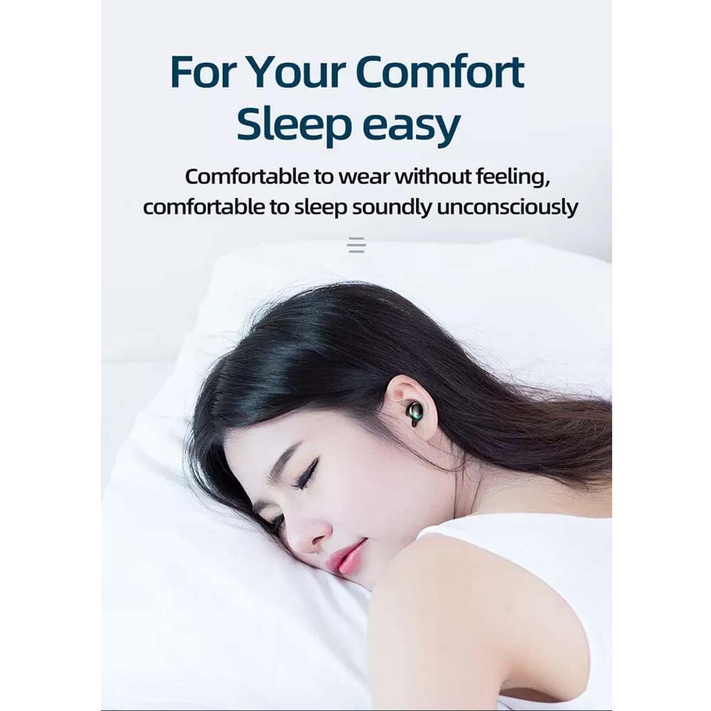 F9-5 Bluetooth Earbuds with 3500mAh Power Bank - 8D HiFi Stereo, Waterproof Wireless Headphones with LED Display Compitable for iPhone/Android/PC Image