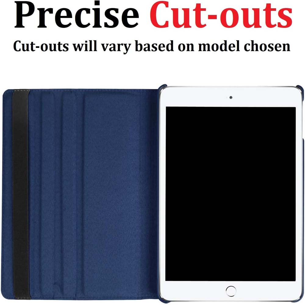 360° Rotating Case for iPad 10.2/10.5 - Auto Sleep/Wake Stand Cover with Multi-Angle Viewing (Multi Colour) Image