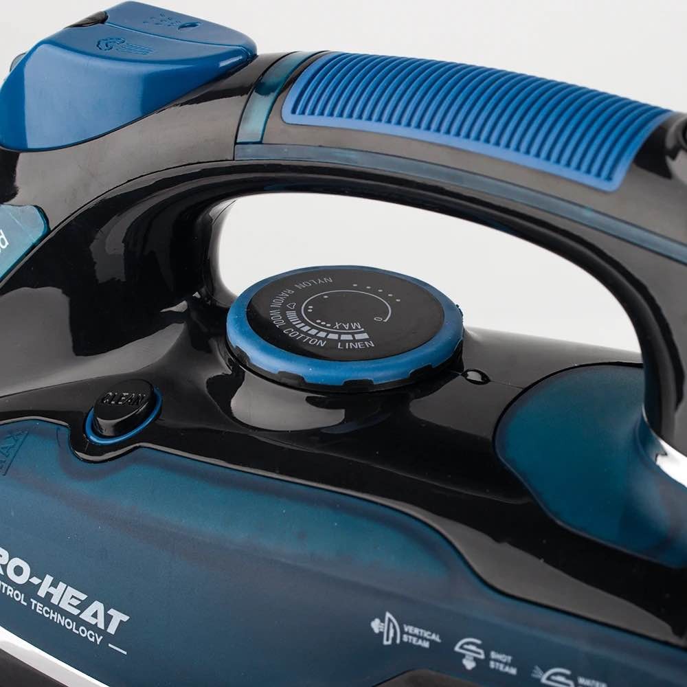 Portable Electric Steam Iron - Vertical Handheld Iron for Clothes, 220V/110V, Anti-Scratch Plate, Efficient Home Ironing Image