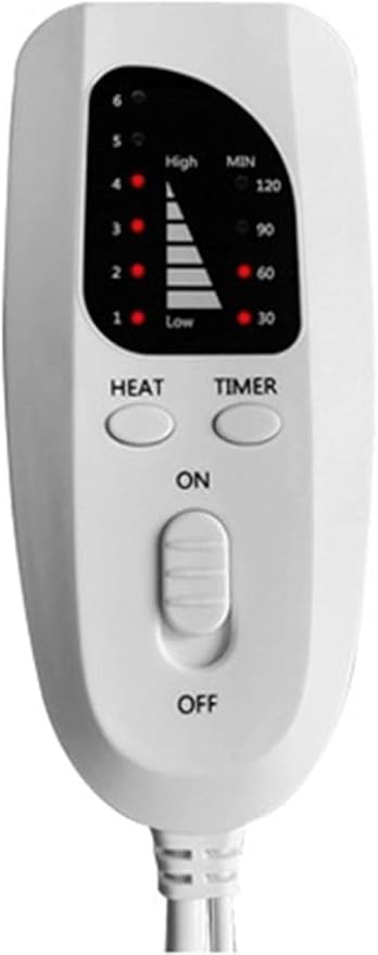 Electric Heating Pad | Multifunctional Electric Blanket with Timer for Shoulder, Neck, Back, Spine, and Leg Pain Relief Image