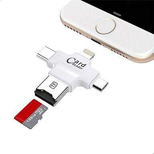 Universal Card Reader – Compatible with iPhone, Samsung, Huawei, and HTC Devices - A Versatile Connectivity Solution Image