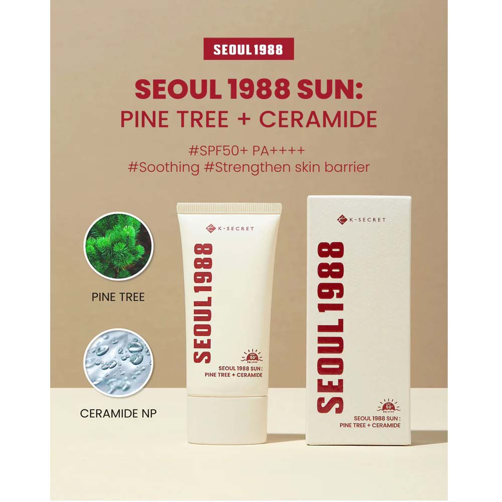 K-Secret Seoul 1988 Collagen Repair Snail & Rice Cream - Anti-Wrinkle, Moisturizing & Firming Face Cream for Youthful Skin Image