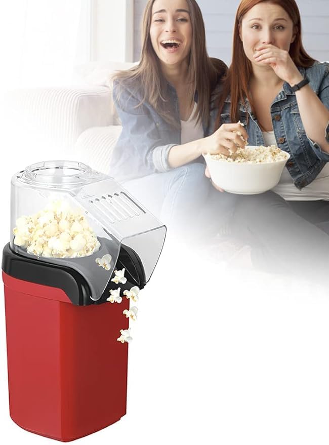 Home Popcorn Maker Popper | Electric Corn Popping Machine for Movie Nights | Fast, Easy, and Delicious Popcorn at Home Image