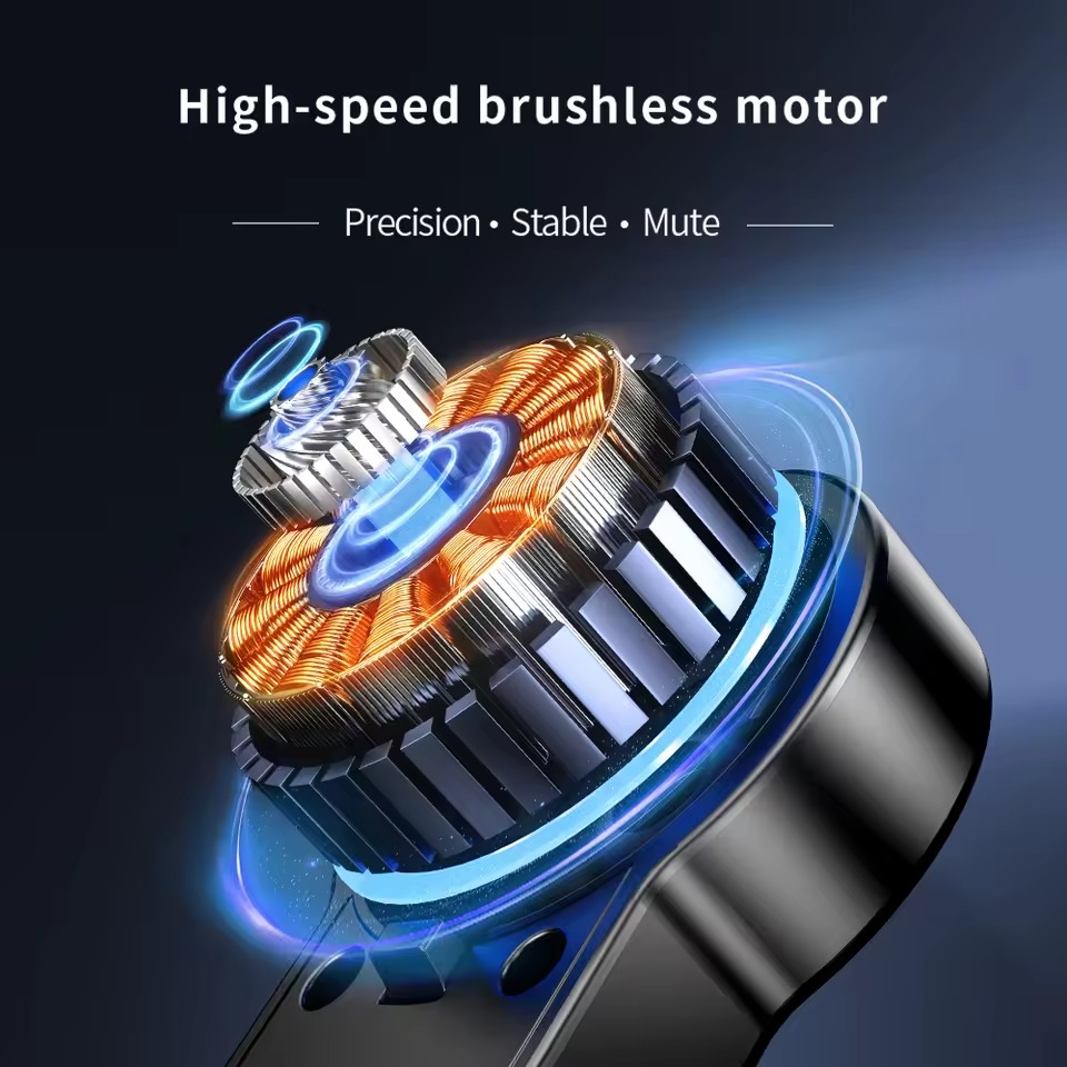 Q-30 Gimbal Stabilizer - 3-Axis AI Handheld Stabilizer with Selfie Stick & Tripod for Smartphones (ABS & Aluminum) Image