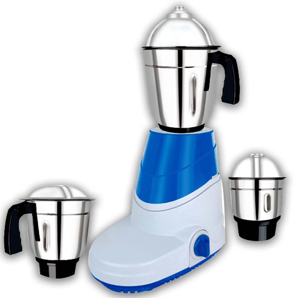 MG-536 Mixer Grinder - 750W Copper Motor with 3 Stainless Steel Jars for Dry/Wet Grinding & Blending Image