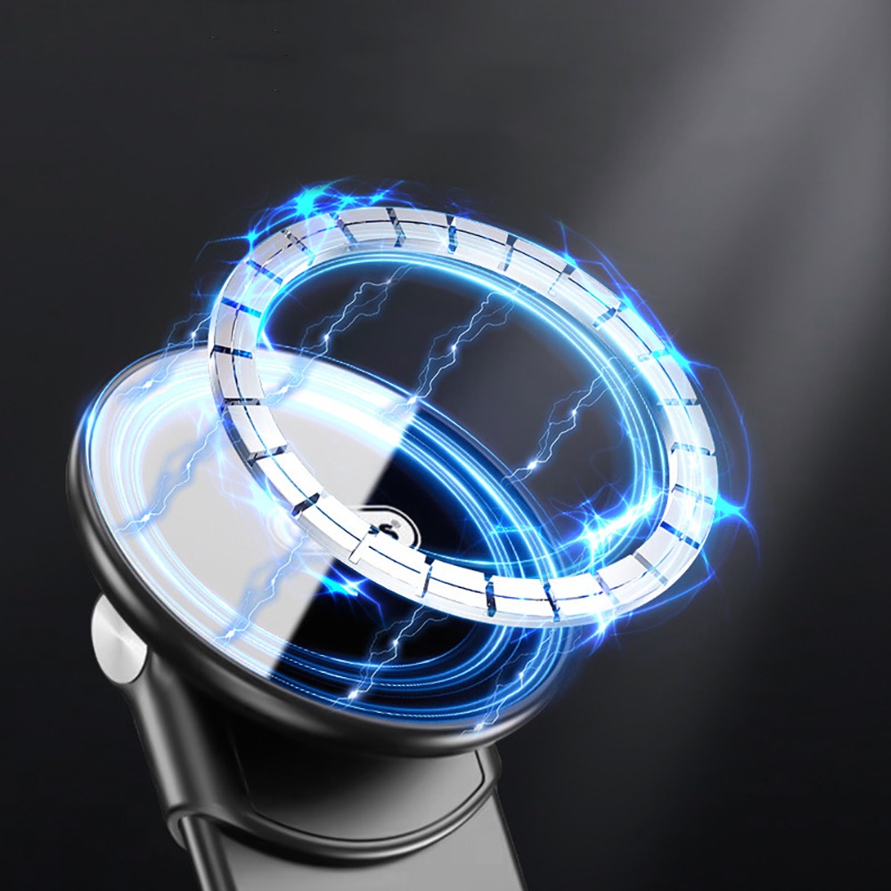 GD-HD968 Multi-Angle MagSafe Car Phone Holder, Secure Magnetic Grip with 360° Rotation for iPhone & Andriod MagSafe-Compatible Devices Image