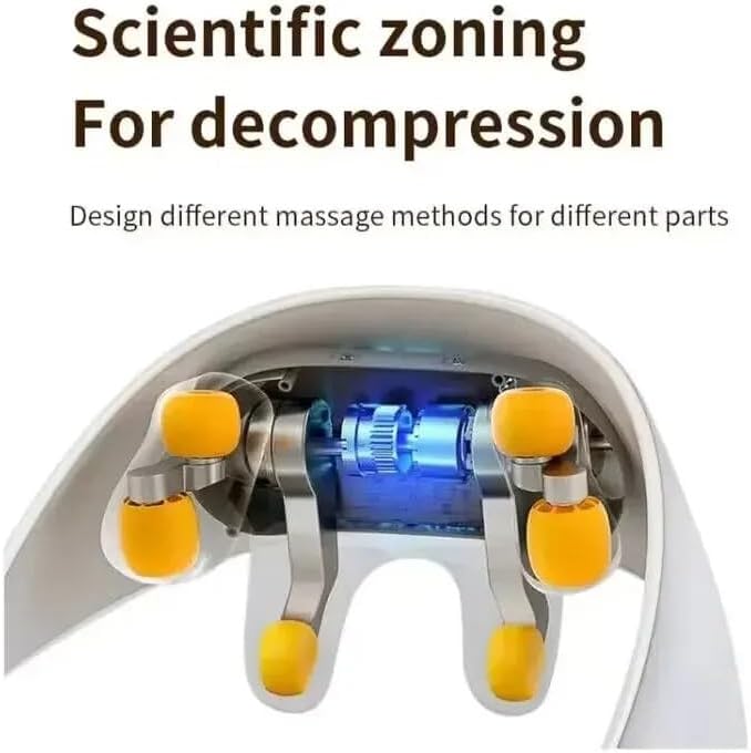 Neck and Shoulder Massager – Wireless Deep Kneading Shiatsu Massage with Heat for Anywhere Relaxation Image