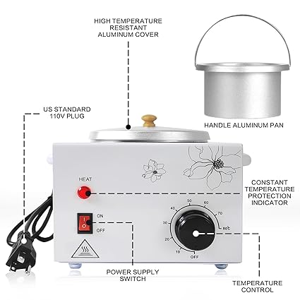 Professional Single Hair Wax Warmer | Electric Wax Heater Machine for Salon & Home Use Image