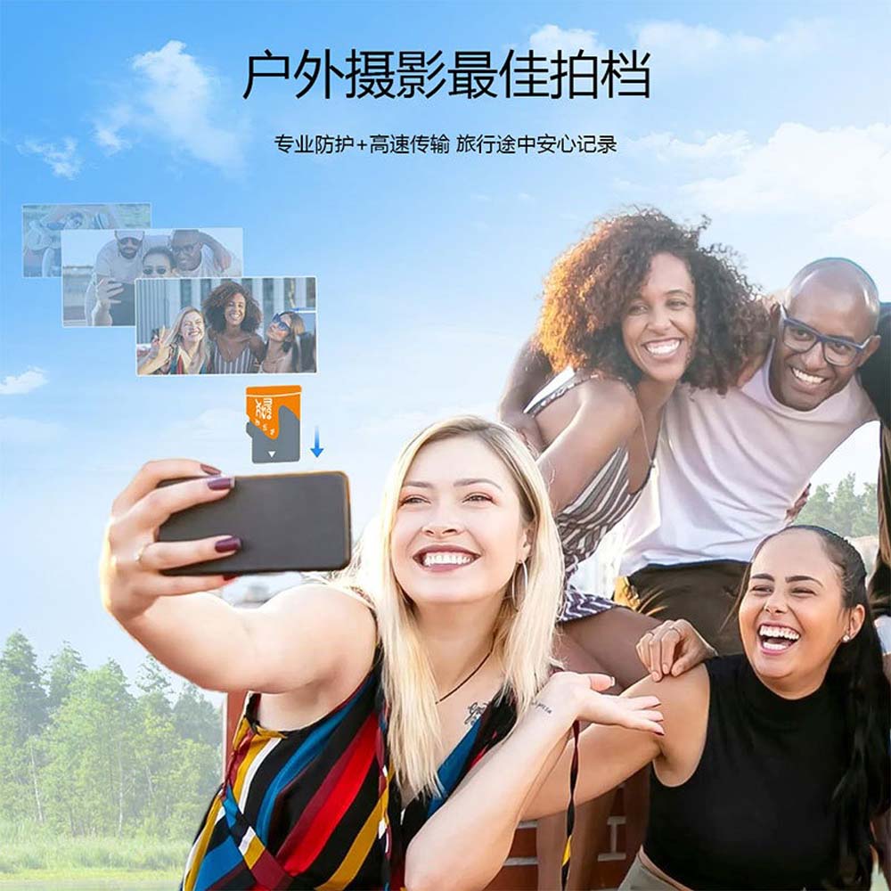 V102 8GB MicroSD Memory Card - High-Speed TF Storage for Phones, Tablets, Cameras & Gaming Devices Image