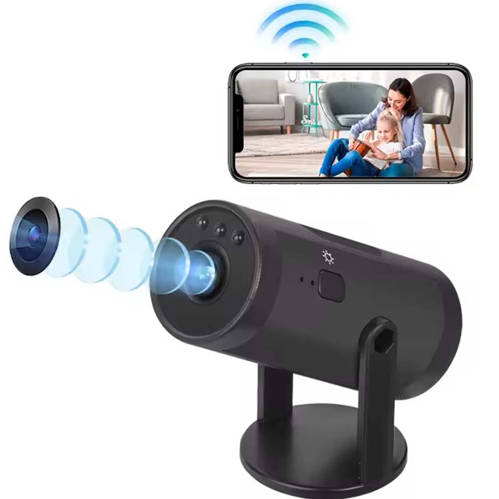 1080p Mini Camera with WiFi. Portable mobile detection camcorder for smart home surveillance & remote monitoring. Hidden design. Image