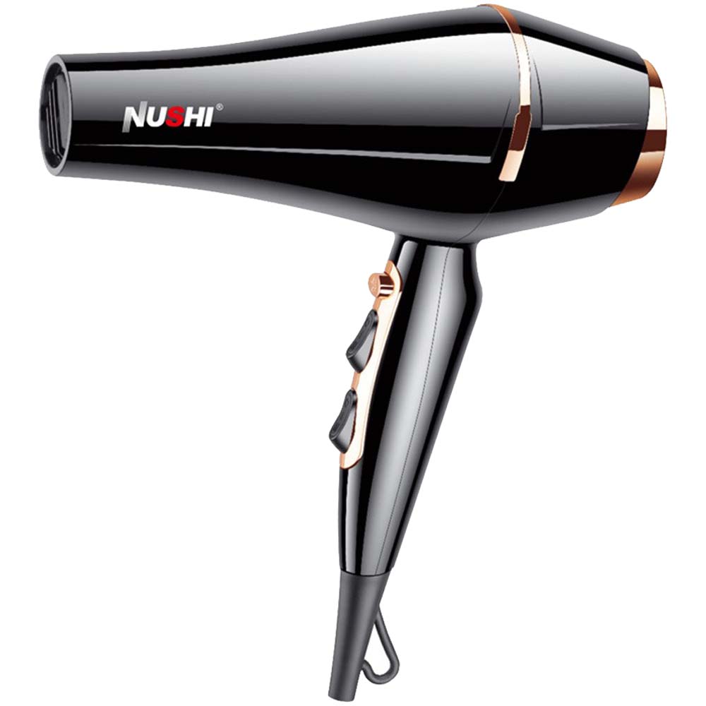 NUSHI NS-2204 Professional Hair Dryer 3000W ultra-powerful motor for fastest drying. Ionic technology for salon results. Image