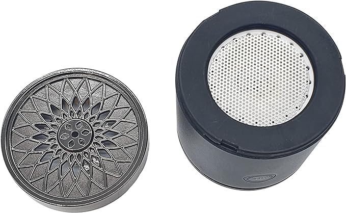 Electric Mini Bakhoor Burner for Car Use | Black | Portable and Elegant Aroma Diffuser Image