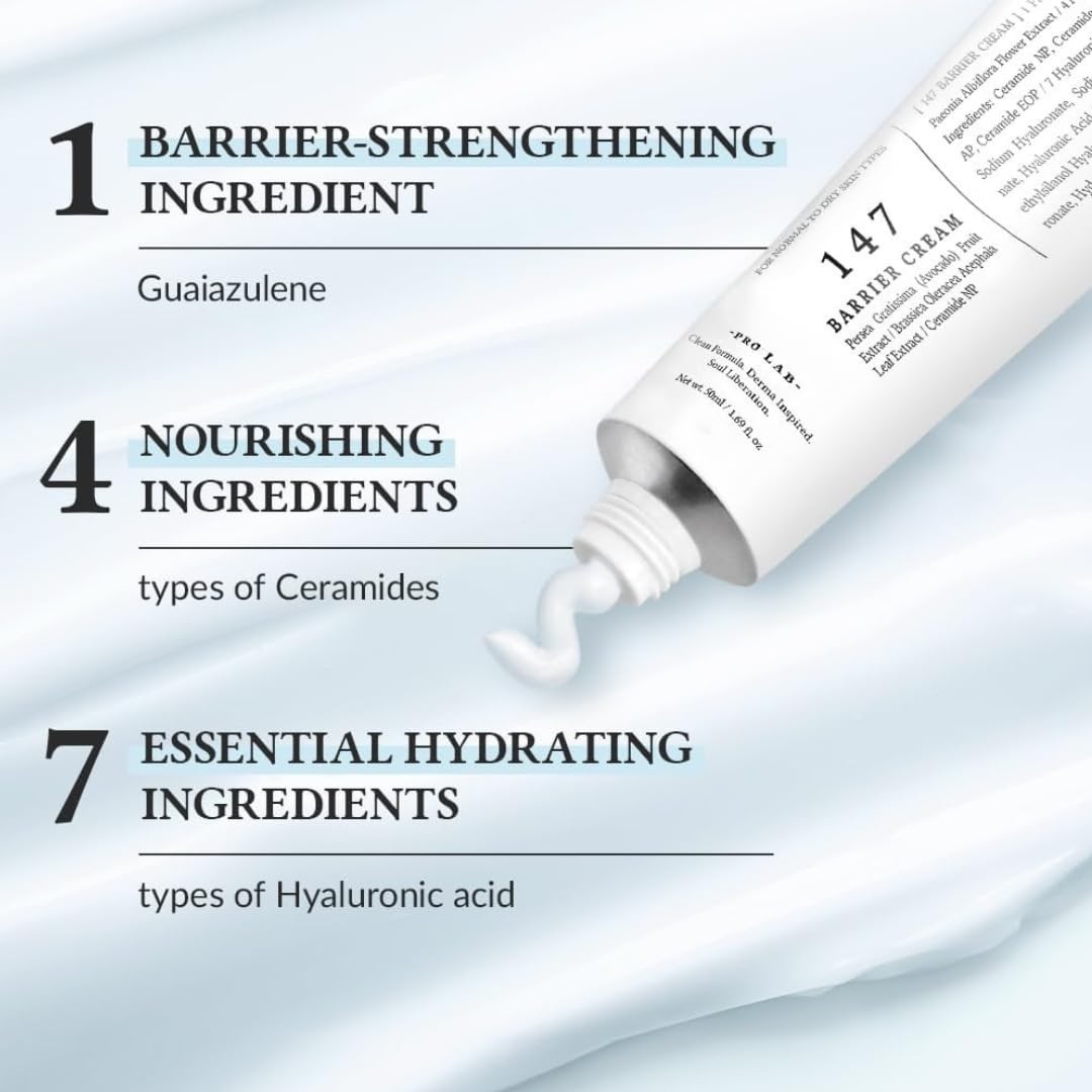 147 Antioxidant Cream - Intensive Moisture Barrier Care for Acne-Prone, Oily & Sensitive Skin, Soothing Relief Image