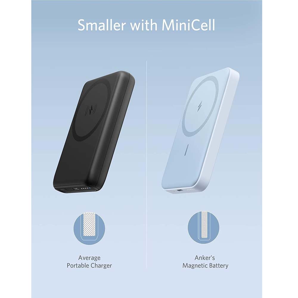 YP29 Magnetic Power Bank - 5000mAh Wireless Charger, Compact Portable Battery Pack for Phones, Compatible with MagSafe Image