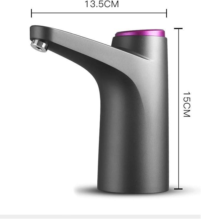 Rechargeable Electric Water Dispenser Pump | USB Powered Automatic Water Bottle Pump for 3, 4, and 5 Gallon Bottles Image