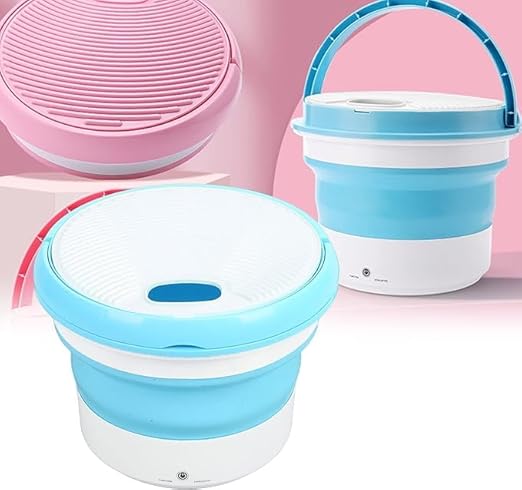 Portable Folding Washing Machine – The Ultimate Travel and Space-Saving Laundry Solution Image