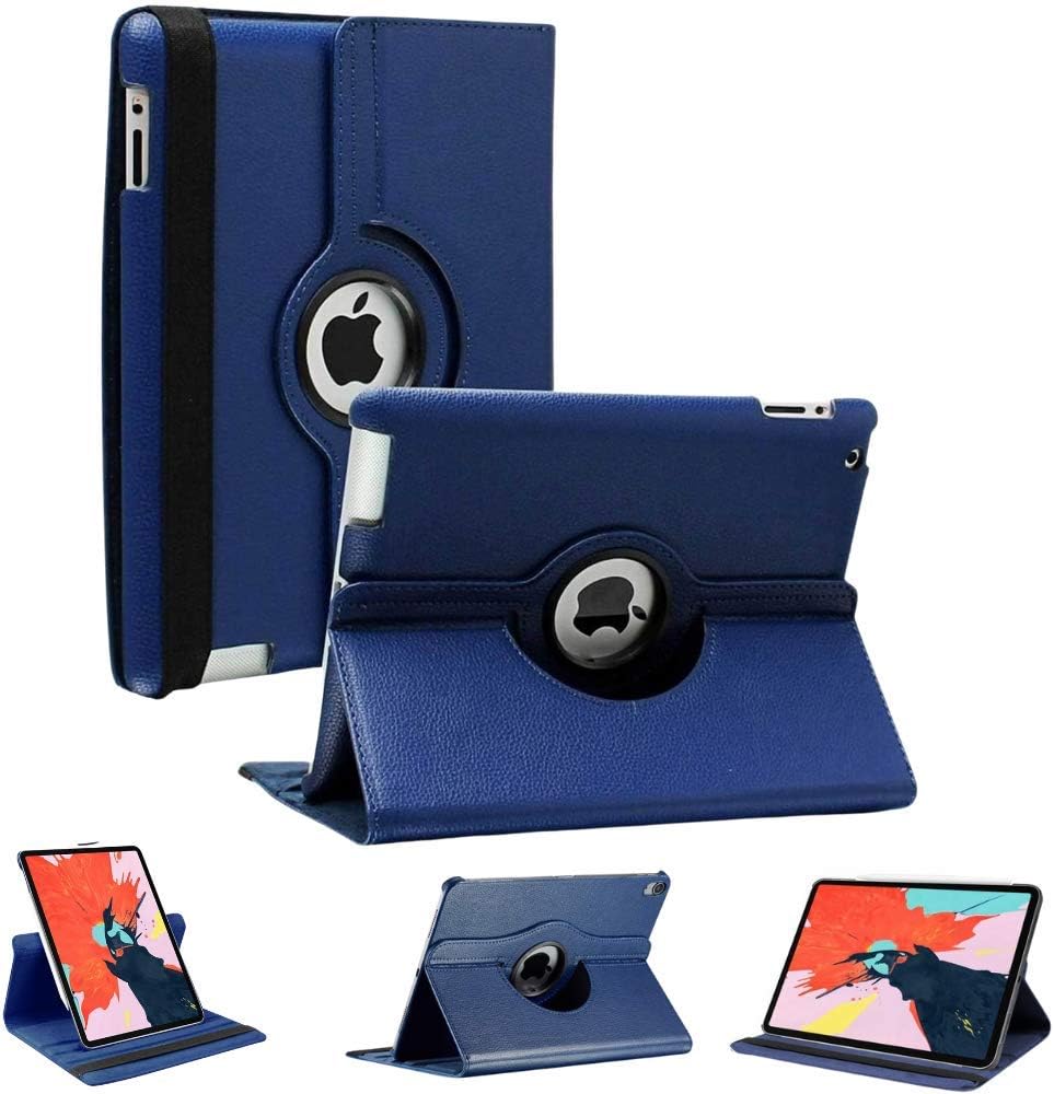 iPad Pro 12.9" Case (2015-2017) - 360° Rotating Wallet Folio with Auto Wake/Sleep & Shockproof Protection (Multi Colour) Image