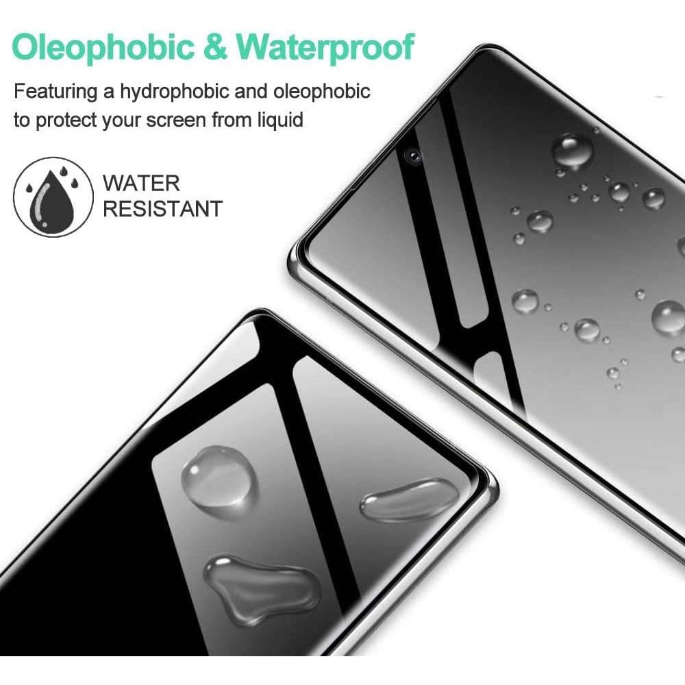 9D Tempered Glass Screen Protector Compitable for Samsung Note 20 5G - Durable, Anti-Scratch, Bubble-Free, Full Screen Protection Image