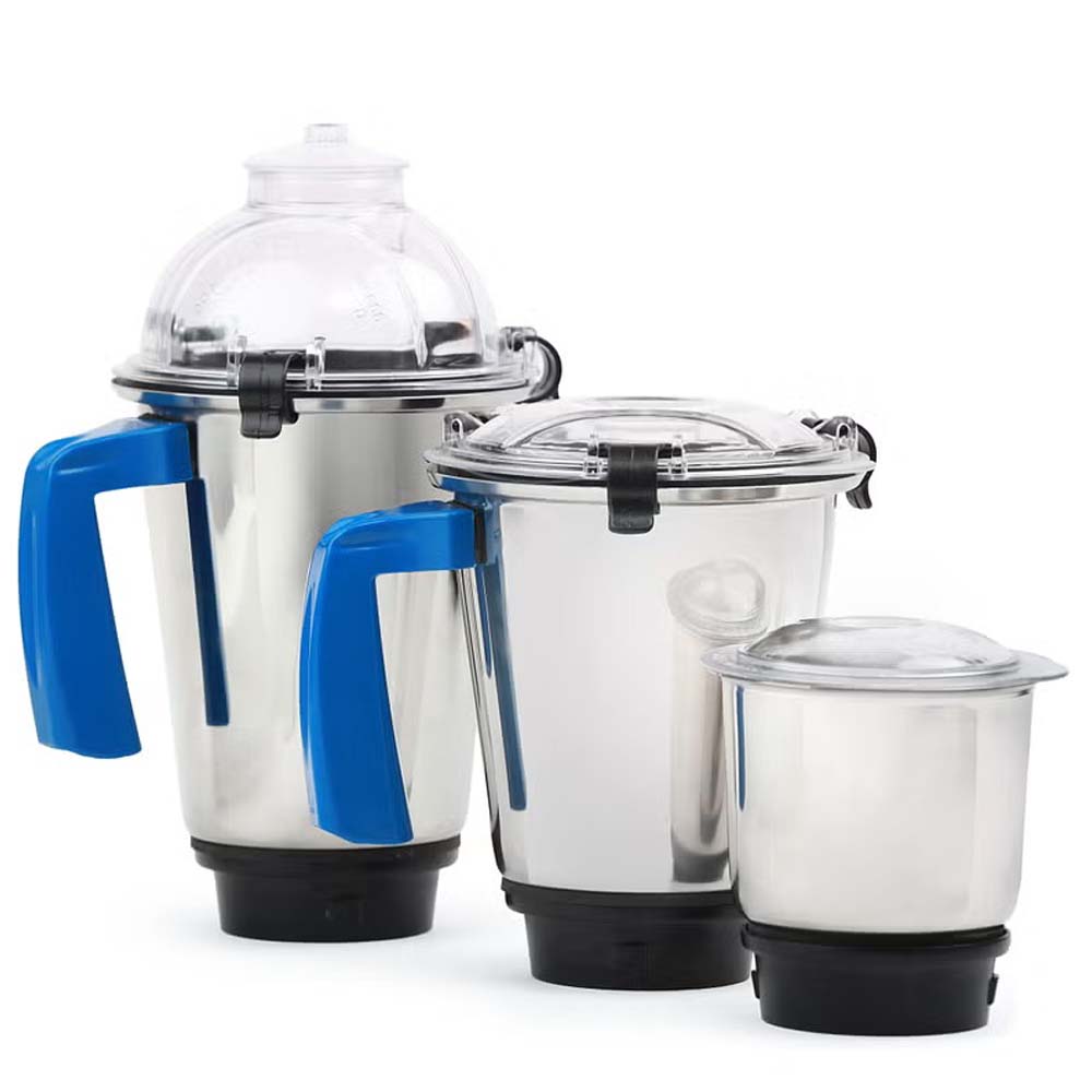 MG-536 Mixer Grinder - 750W Copper Motor with 3 Stainless Steel Jars for Dry/Wet Grinding & Blending Image