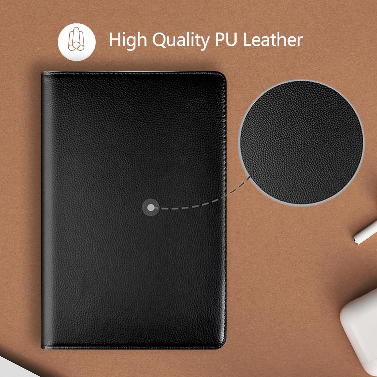 iPad Pro 11 2024 (M4) Case - 360° Rotating Smart Folio Cover with Auto Sleep/Wake & Multi-Angle Stand (Multi Colour) Image