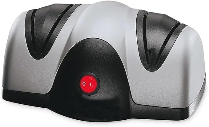 2 Stage Professional Universal Kitchen Electric Knife Sharpener – Effortlessly Restore Your Blades Image