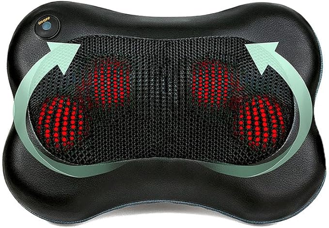 Compact and Powerful Massage Pillow – The Ultimate Solution for Car and Home Relaxation Image