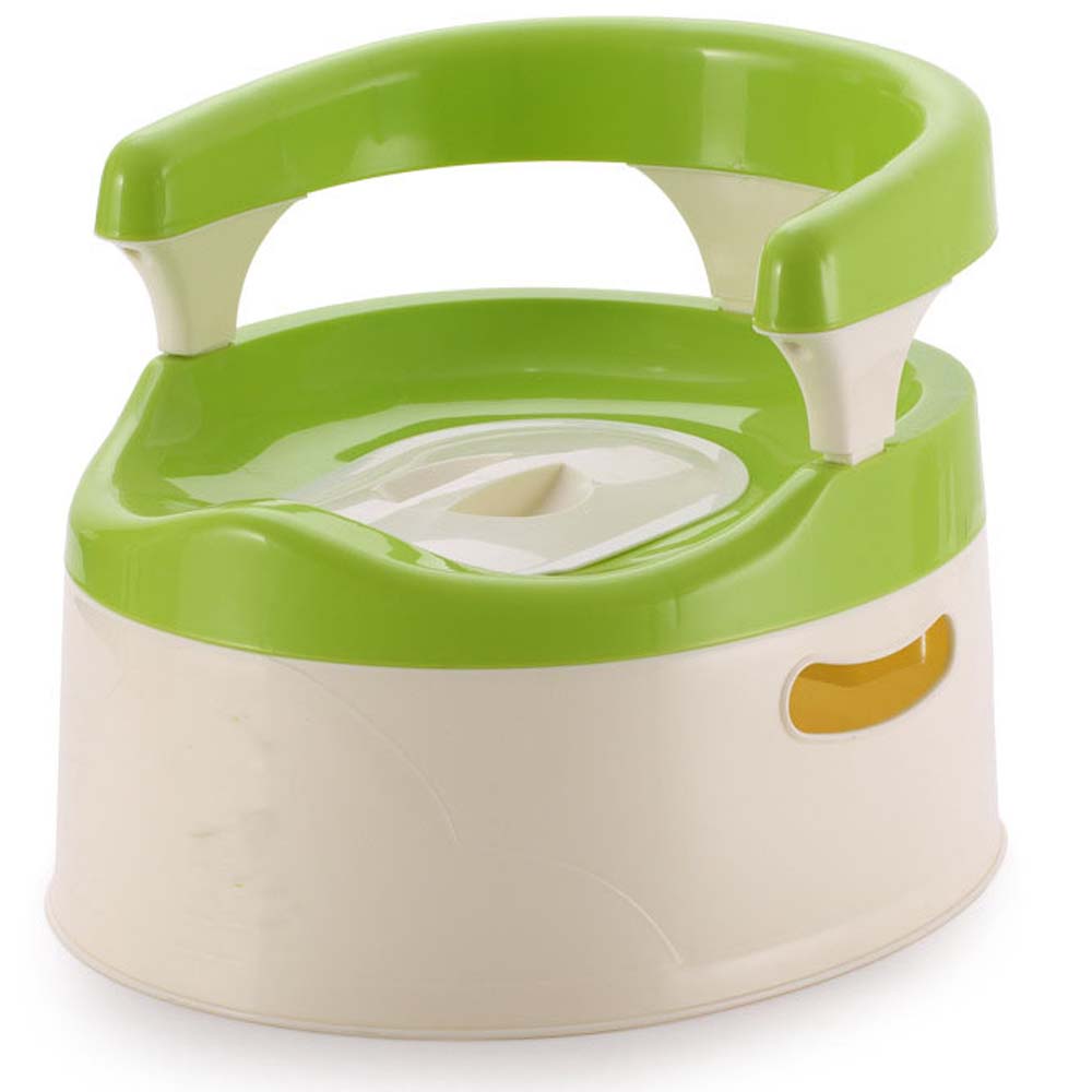Portable Toddler Potty Training Chair - Kids' Toilet Seat with Splash Guard & Anti-Slip Base for Boys & Girls (Multi Colour) Image
