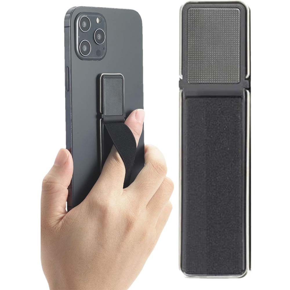 GD-G086 4-in-1 Magnetic Phone Grip - Elastic Holder, Stand & Strap for Smartphones & Tablets, Universal Compatibility (Multi-Colour) Image