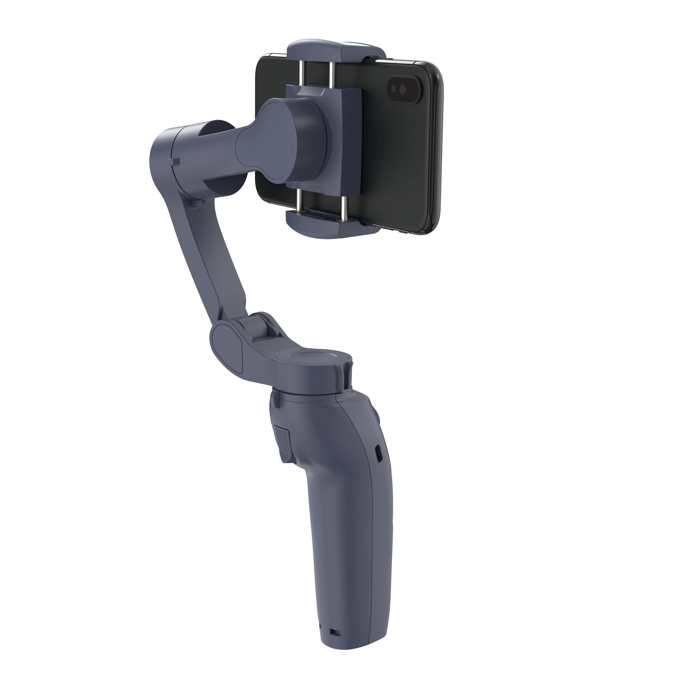 Handheld Gimbal F12 Camera Stabilizer with Tripod | Face Tracking via App | Selfie Stick & Horizontal Stabilizer Image