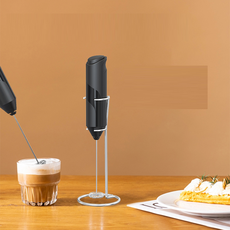 Household Portable Reusable Electric Milk Frother | Perfect for Lattes, Cappuccinos, and Hot Beverages Image