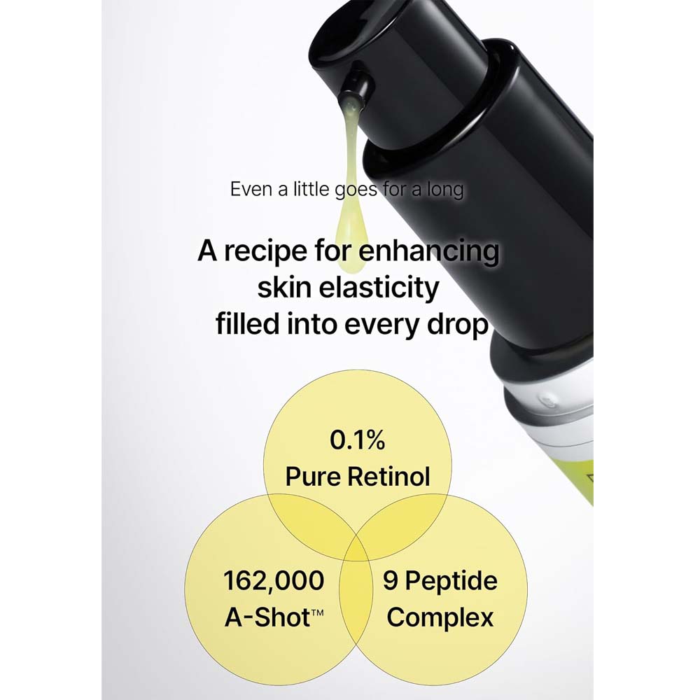 THE VITA-A Retinol Shot Tightening Serum. Potent anti-aging treatment for wrinkles, firmness & skin renewal. 30ml. Image