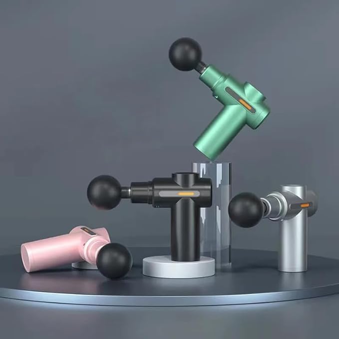 New Mini Massage Gun | Revolutionizing Muscle Relaxation with Hot and Cold Therapy | Compact Relief for Sore Muscles Image
