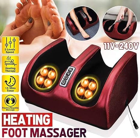 Multifunction Foot Massager Machine with Heat – Ultimate Comfort for Home and Office Image
