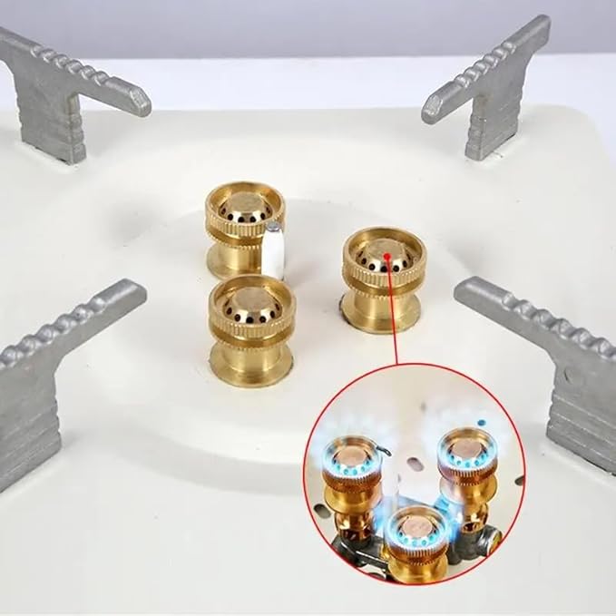 Mini Stove Camping | 3500W Portable Small Stove with Overvoltage Protection and Safety Device | Available in Black and White Image