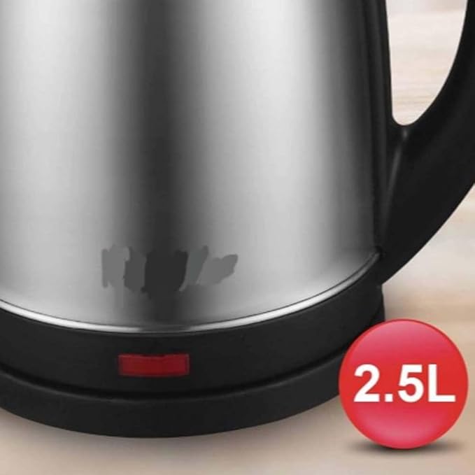 1500W Stainless Steel Electric Kettle for Home Use | Auto Power-Off | Large Capacity 2.5L Image