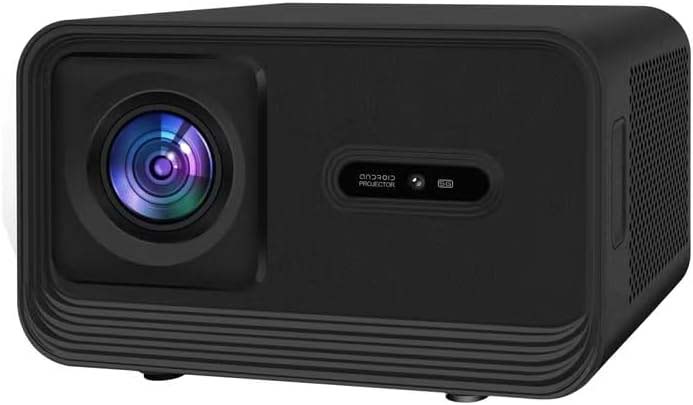 Smart Home Theater 4K Projector – 5G WiFi & Bluetooth Connectivity for Movies and Games, 1200 ANSI Brightness, Zoomable 50-150 Inch Display Image