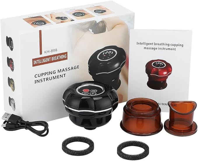 Cupping Massage Jars – Revolutionize Your Wellness Routine with Vacuum Suction & Heating Therapy Image