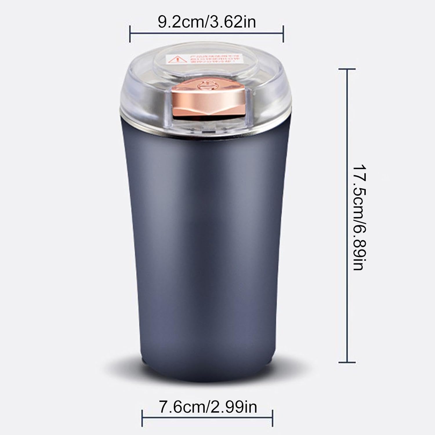 Small Stainless Steel Coffee Grinder - Powerful Electric Spice & Coffee Bean Grinder for Home, Compact & Multi-Purpose Image