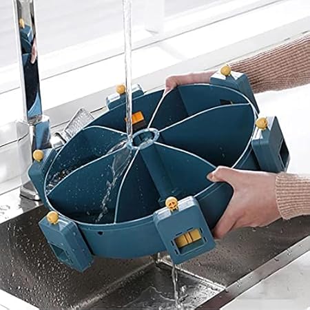 Wall-Mounted 6-Grid Dry Food Dispenser | Cereal, Rice, Candy, Coffee Bean, Snack, and Grain Storage Container Image