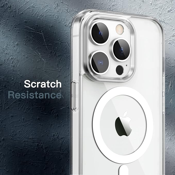 MagSafe Compatible Magnetic Phone Case with Camera Control | Military-Grade Shock Protection for iPhone 14, 14 Plus, 14 Pro, 14 Pro Max – Includes Free Screen Protector Image