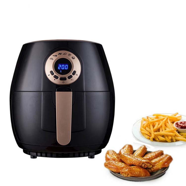 4.5L Digital Air Fryer - Oil-Free Healthy Cooking, 8 Presets, LED Touch Control, 2400W Fast Heating - Perfect for Family Meals Image