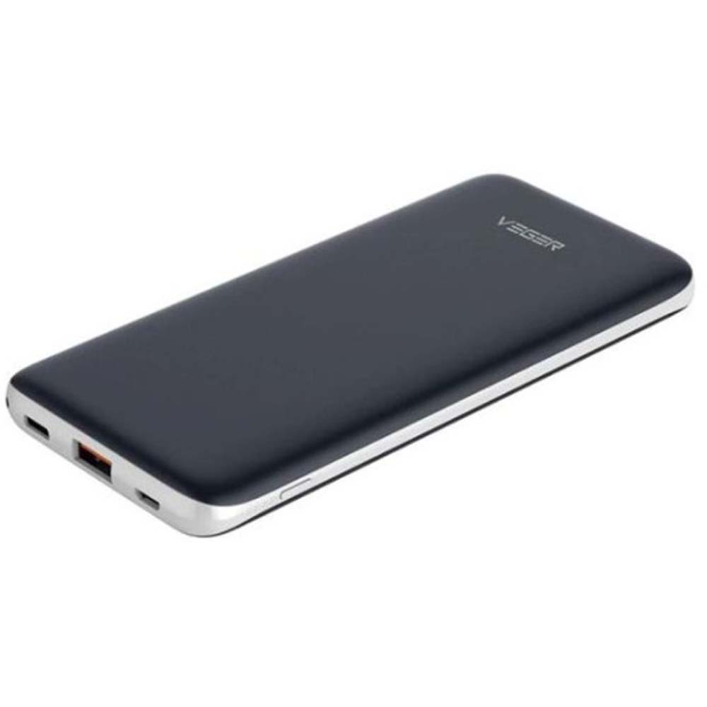 VEGER 25000mAh Power Bank 92.5W high-speed portable charger with Micro cable for iPhone, Samsung, iPad & more. Model V11W. Image